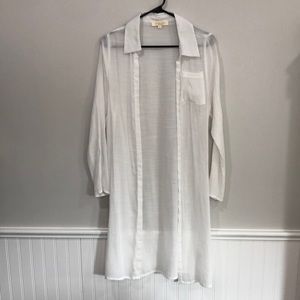White Rebellion duster size Small